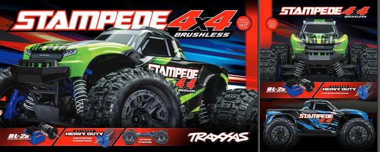 TRAXXAS STAMPEDE 4WD 1/10e  - 2S Brushless